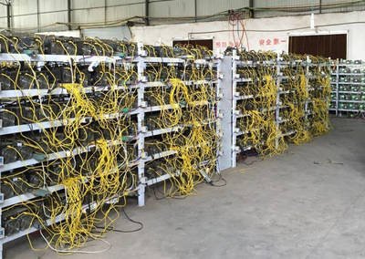 Cryptocurrency mining farm